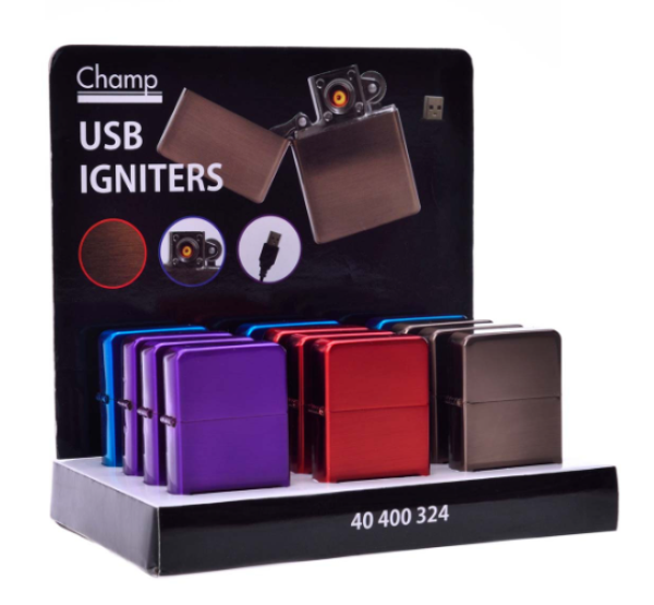 Champ USB Feuerzeug assortiert